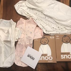 Snoo swaddle and sheet set